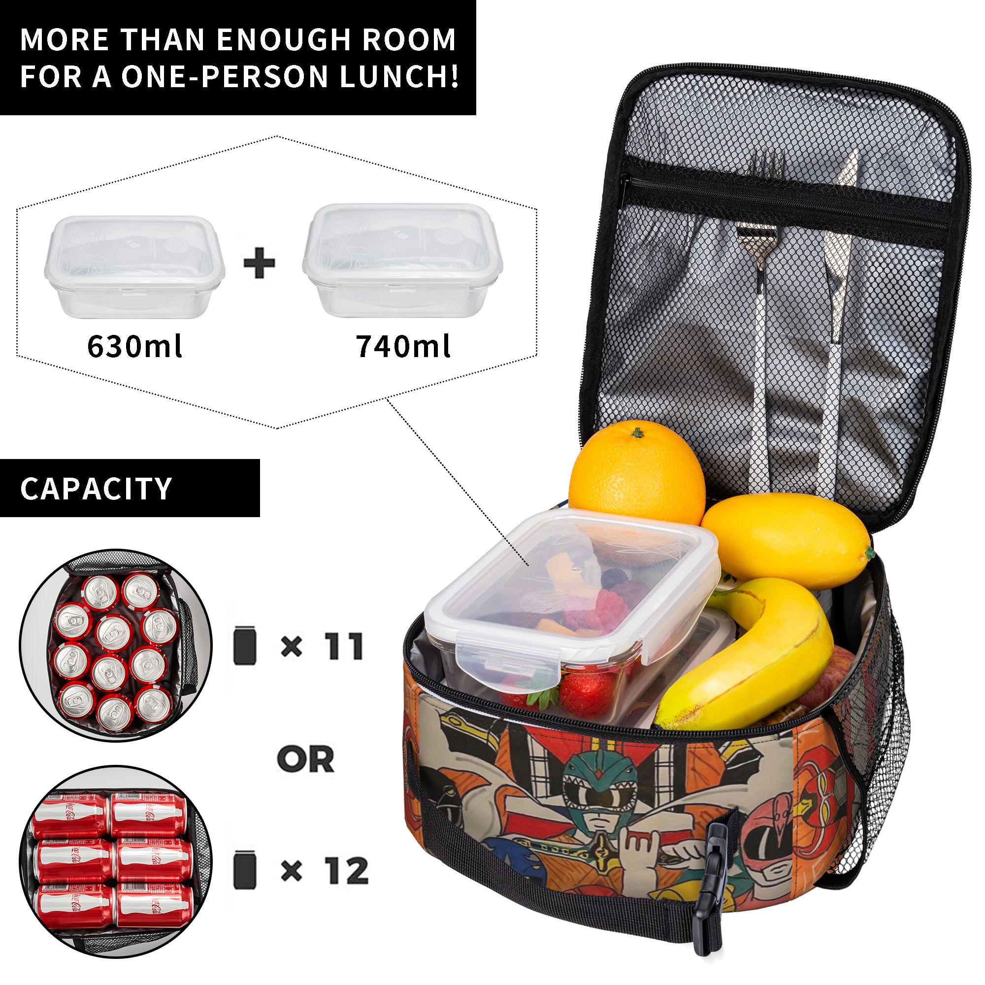 Power Rangers and Megazord Art - Tote Bag Sublimation incelemesi ve fiyatı