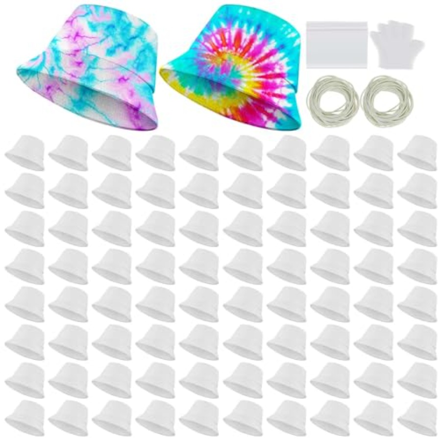 White cotton bucket hat for ti - Hat Sublimation Blank incelemesi ve fiyatı