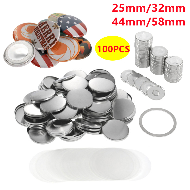 25/32/37/44/58mm Button Making - Button Badge Blank incelemesi ve fiyatı