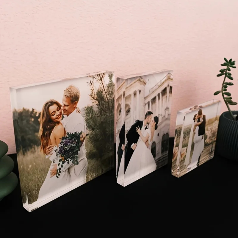 Custom Acrylic Anniversary Pho - Photo Acrylic Block incelemesi ve fiyatı