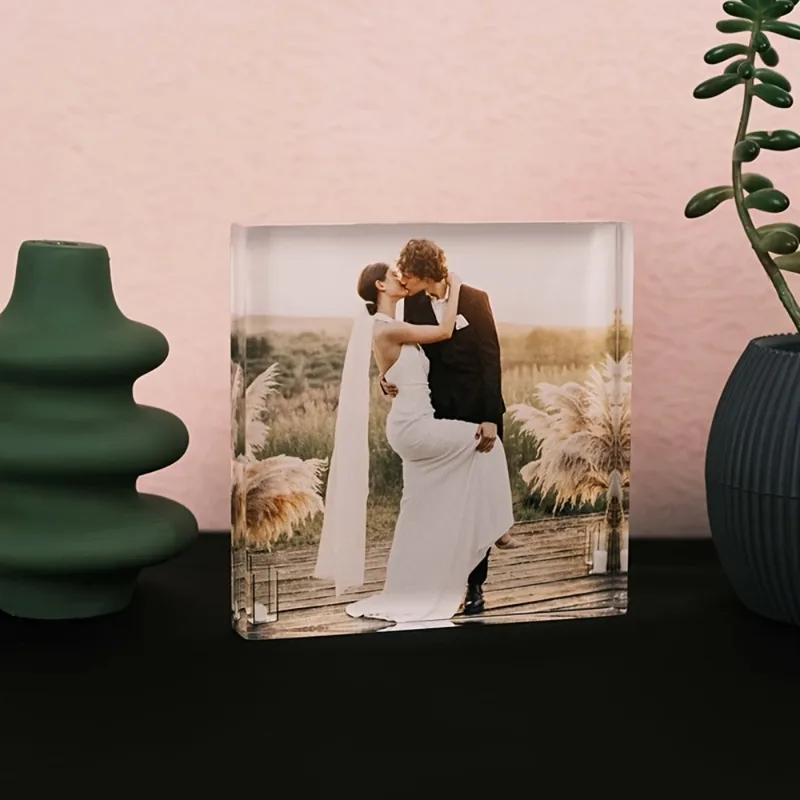 Custom Acrylic Anniversary Pho - Photo Acrylic Block incelemesi ve fiyatı