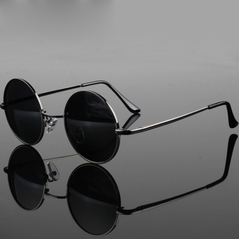 Retro Vintage Round Sunglasses - Metal Photo Panel incelemesi ve fiyatı